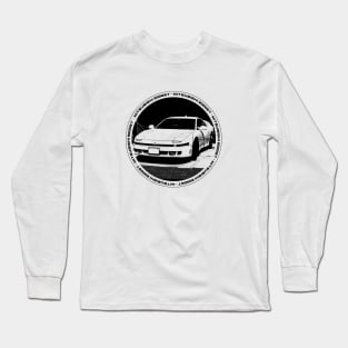 MITSUBISHI 3000GT Black 'N White 4 Long Sleeve T-Shirt